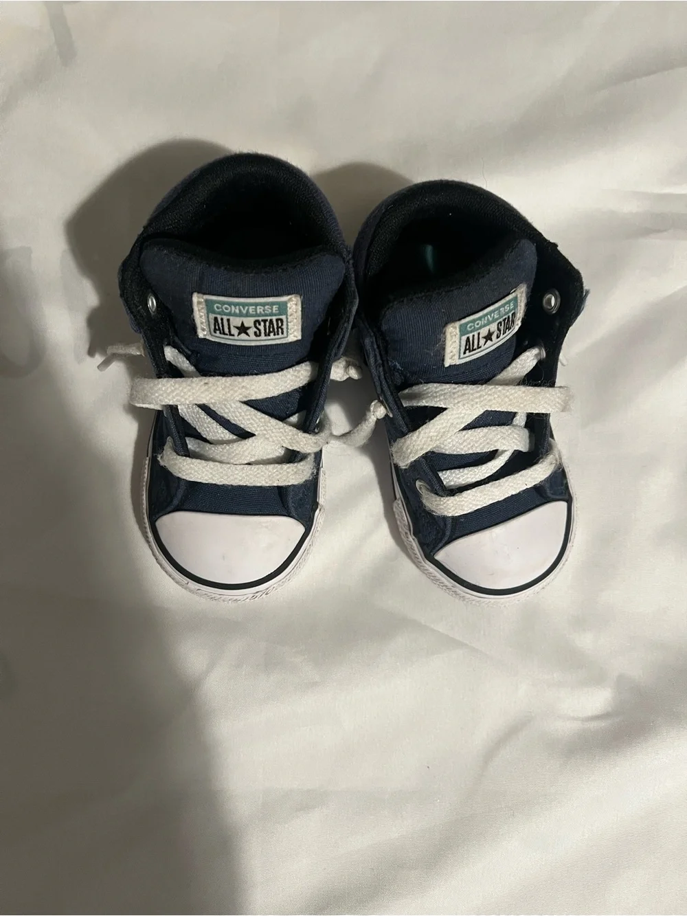Converse Toddler All Star Navy High-Top Sneakers Size 6